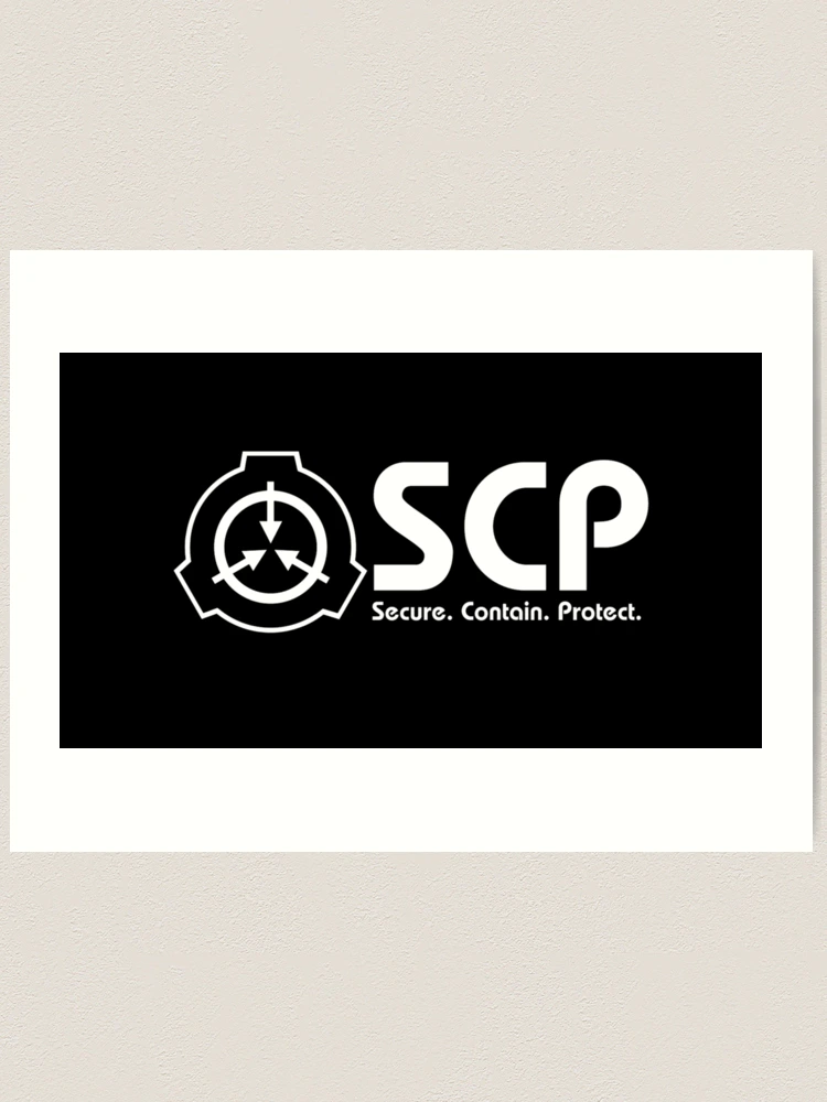 SCP Foundation Logo, repeating of course | Art Print