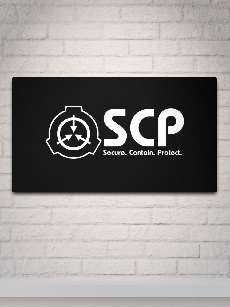 SCP foundation logo Art Print for Sale by AlmaFa123