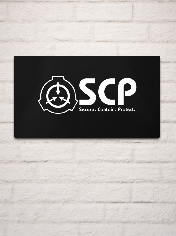 SCP foundation logo Art Print for Sale by AlmaFa123