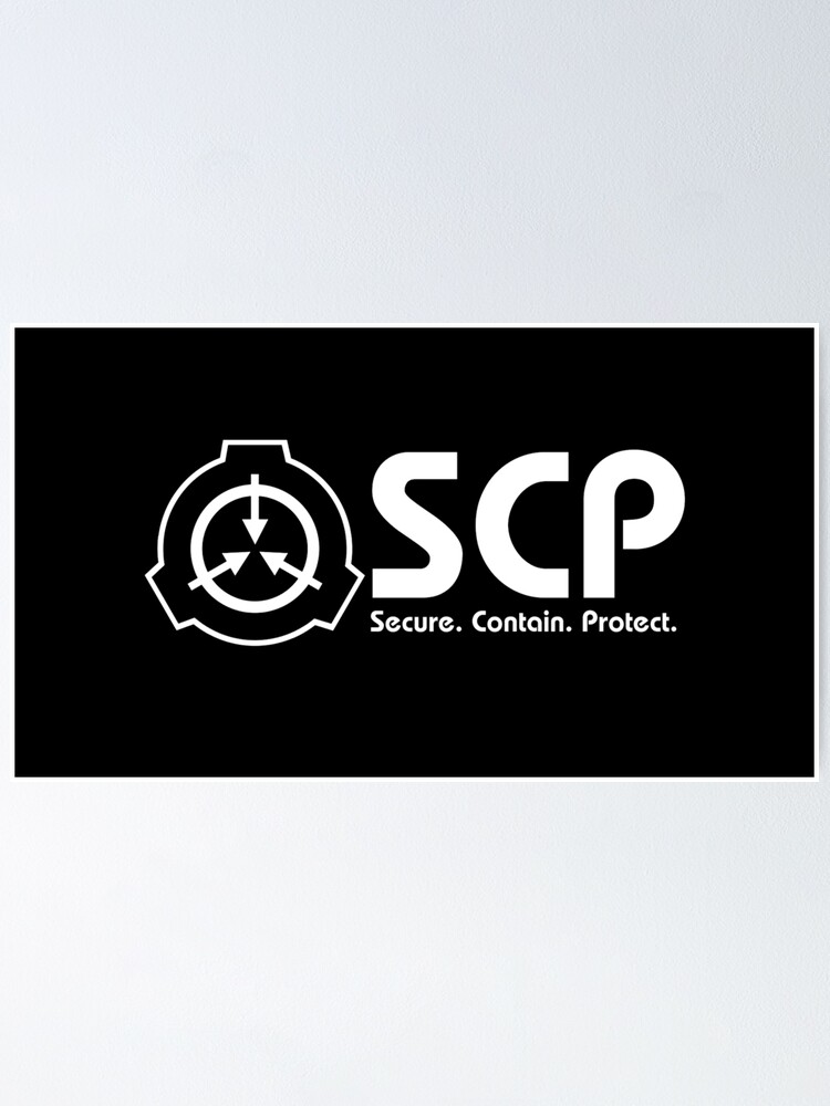 SCP Foundation Logo, repeating of course Poster for Sale by
