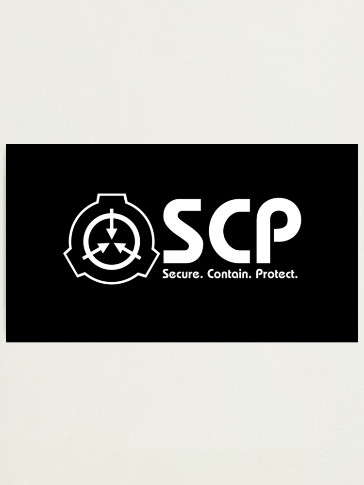 Download free Dark Textured Scp Logo Wallpaper 