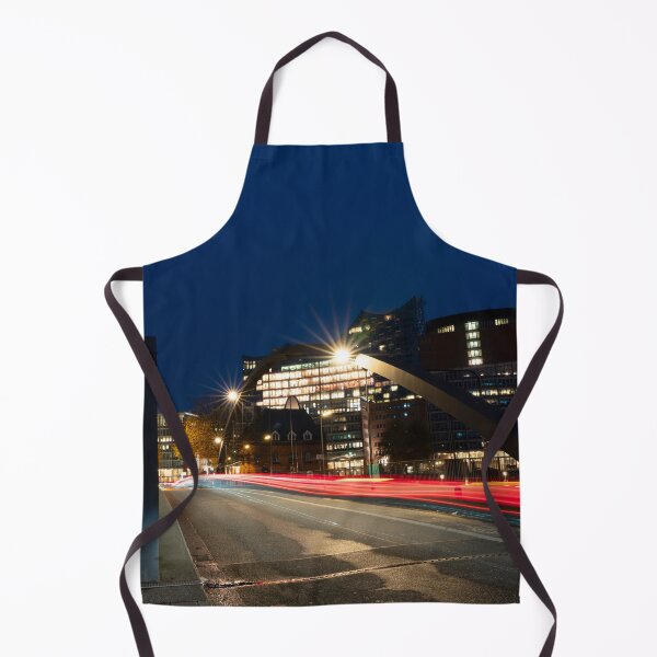 Item preview, Hamburg light trails to the docks  designed and sold by hawkie.