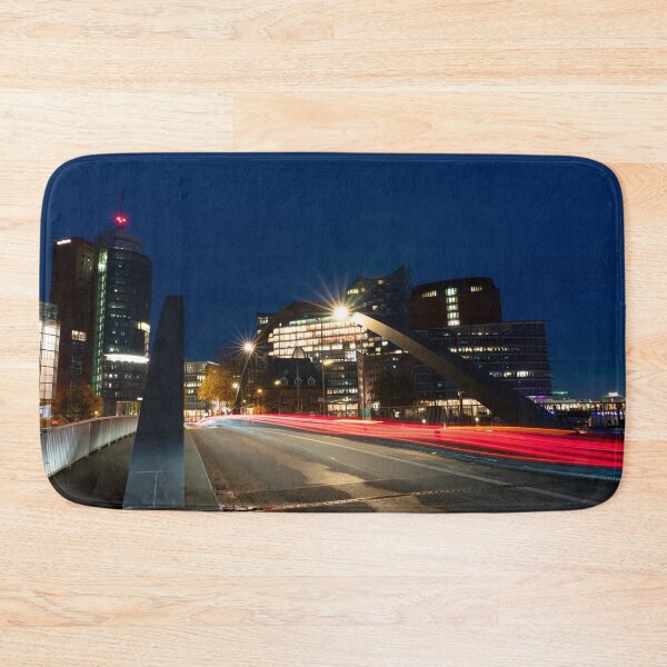 Item preview, Hamburg light trails to the docks  designed and sold by hawkie.