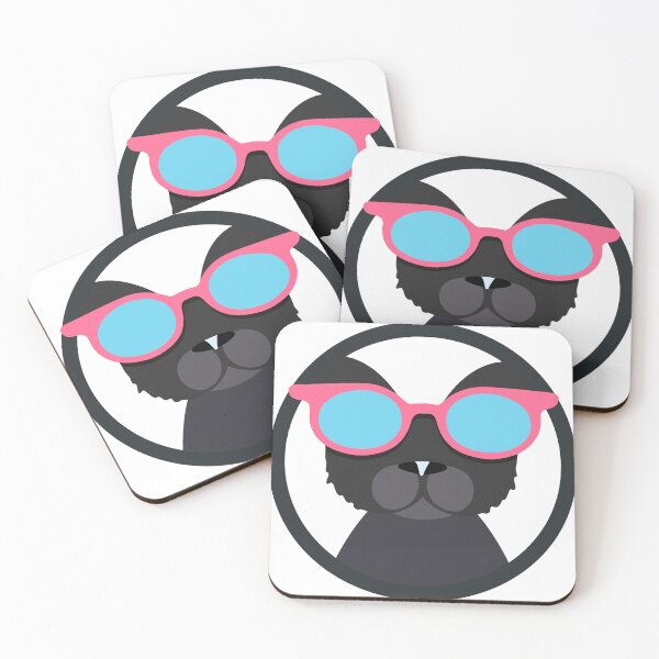 Item preview, Animals With Glasses - Dog 2 designed and sold by daveb72.