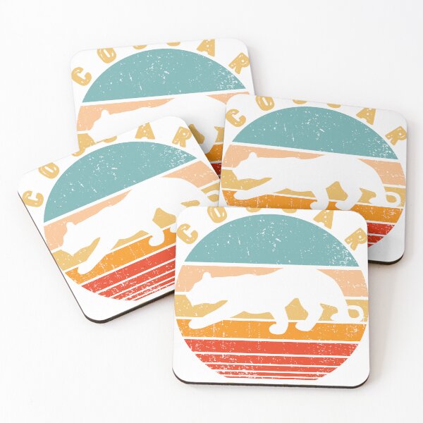 Item preview, Cougar Bait Vintage 60s 70s Retro Animal Lover Women Men designed and sold by yossijr.