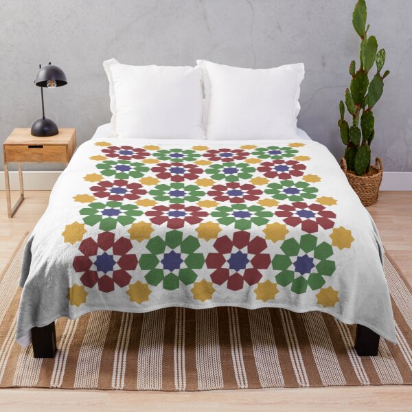 Item preview, Zellige Moroccan Tile Pattern Traditional Islamic Art designed and sold by markweasley16.