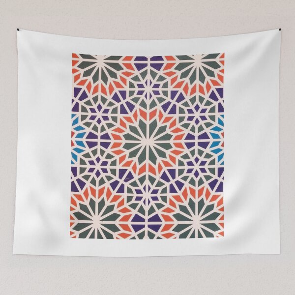Item preview, Zellige Mosaics Pattern Graphic  designed and sold by markweasley16.