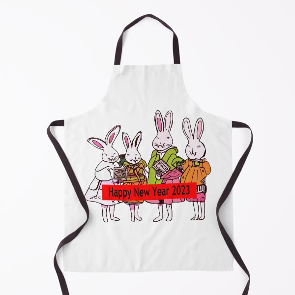 Item preview, Happy New Year 2023 " Year of the Rabbit" designed and sold by artcreatedbybill.