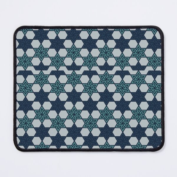 Item preview, Zellige Moroccan Pattern  Silver Sand and Dusty Teal color  Graphic  designed and sold by markweasley16.