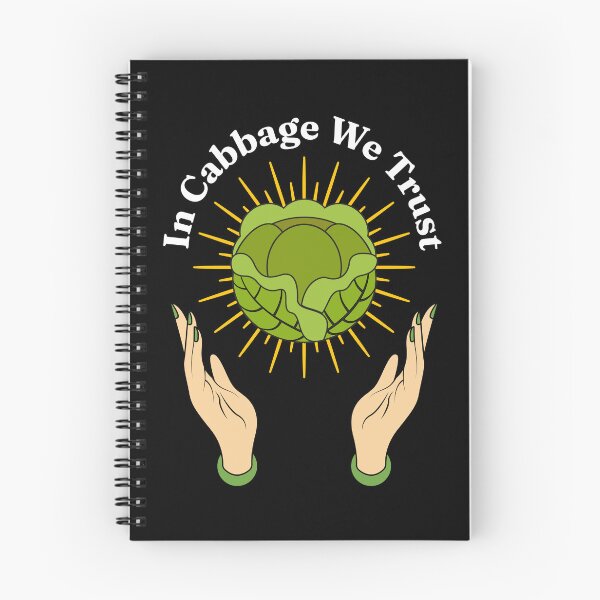 Item preview, In Cabbage We Trust - Funny Cabbage Brassica oleracea var. capitata designed and sold by Millusti.