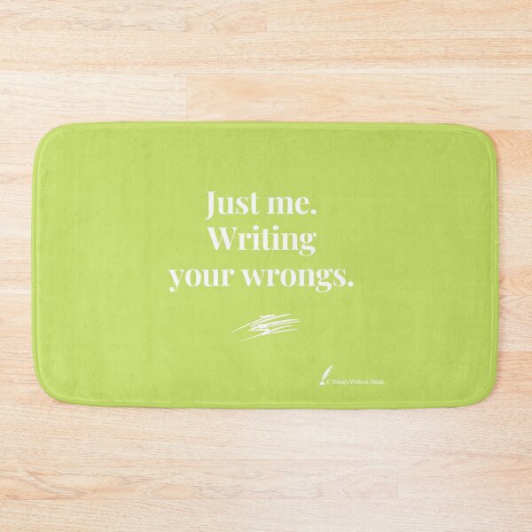 Item preview, TWT - Writing wrongs designed and sold by WildAtlanticArt.