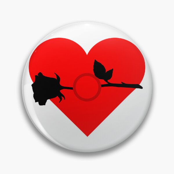 Item preview, Free the Nipple | Cute Heart Shape Nipple with Rose Piercing designed and sold by ProdbyNiECO.