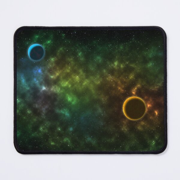 Item preview, Blue and orange planets designed and sold by Lupicora.