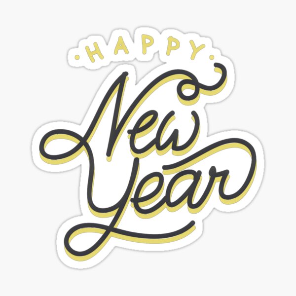 Item preview, Happy New Year designed and sold by Trendy-Now.