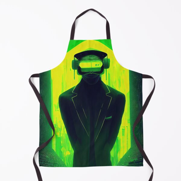 Item preview, Cyberpunk butler designed and sold by NewOldArtsy.