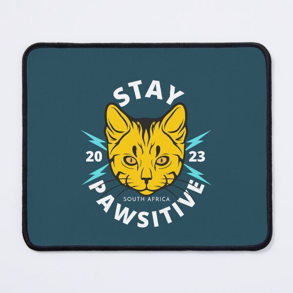 Item preview, stay pawsitive designed and sold by ANDALUS EMPIRE.