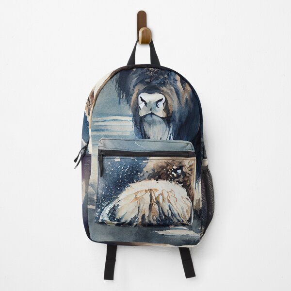 Item preview, The Arctic Muskox - Watercolor Paint designed and sold by ABArtByAlexST.