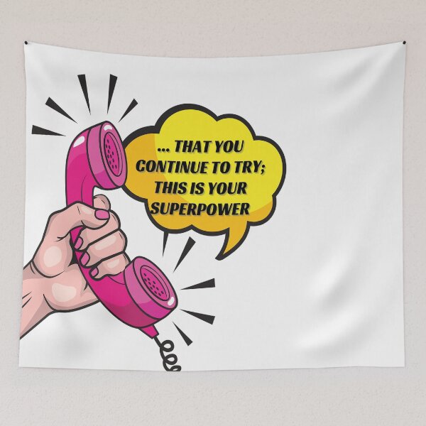 Item preview, That you continue to try; this is your superpower- Pop designed and sold by studioarchive.