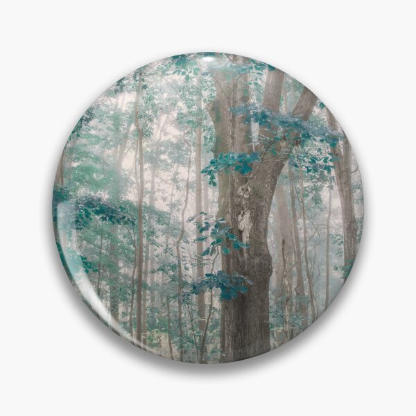 Item preview, Foggy Teal Forest designed and sold by Brooke T Ryan Photographic Art.