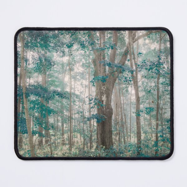 Item preview, Foggy Teal Forest designed and sold by Brooke T Ryan Photographic Art.
