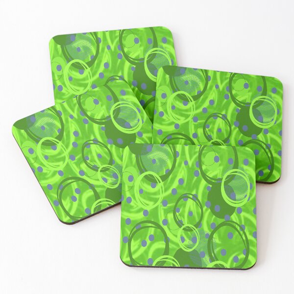 Item preview, Summer Breeze Circle Abstraction, Abstraction, bold colorful abstract playful design inspired by nature designed and sold by Adri Barnard.