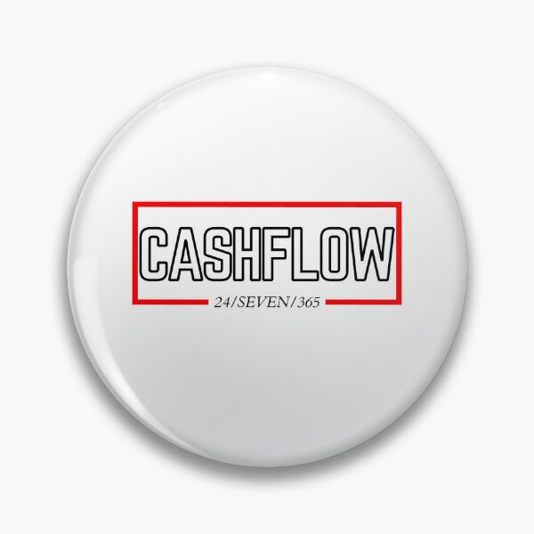 Item preview, CASHFLOW 24/SEVEN/365 modified white background designed and sold by KingsManKind.