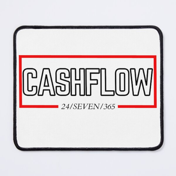 Item preview, CASHFLOW 24/SEVEN/365 modified white background designed and sold by KingsManKind.