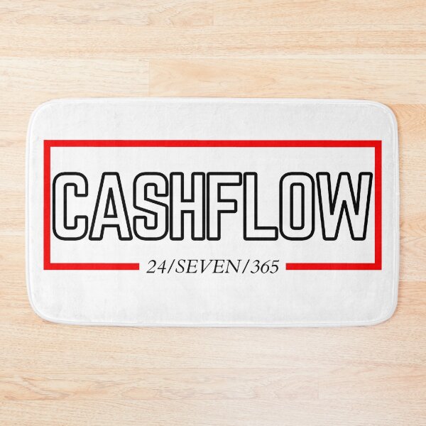 Item preview, CASHFLOW 24/SEVEN/365 modified white background designed and sold by KingsManKind.