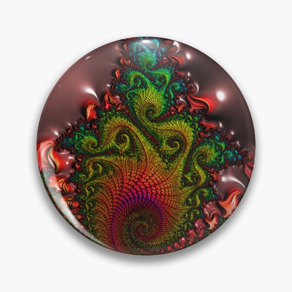Item preview, Arte fractal llamativo | Fractal festivo con clase designed and sold by JillyJ05.
