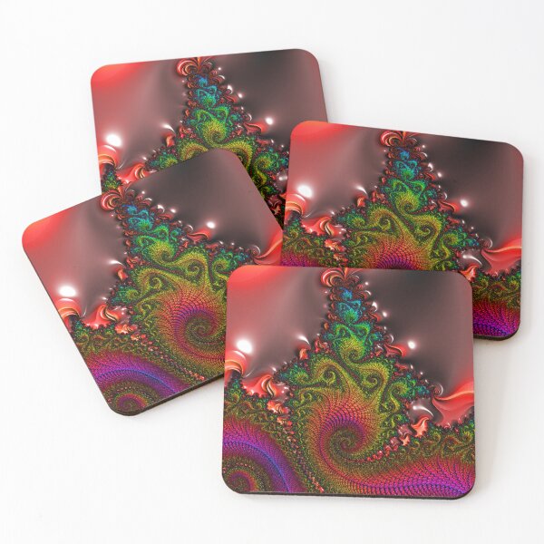 Item preview, Arte fractal llamativo | Fractal festivo con clase designed and sold by JillyJ05.