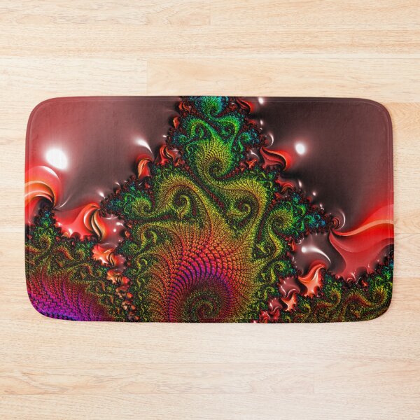 Item preview, Arte fractal llamativo | Fractal festivo con clase designed and sold by JillyJ05.