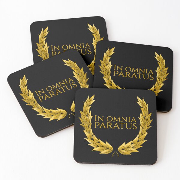 Item preview, Motivational Latin Phrase - Omnia Paratus - Prepared In All Things - Ready For Anything designed and sold by Styrman.