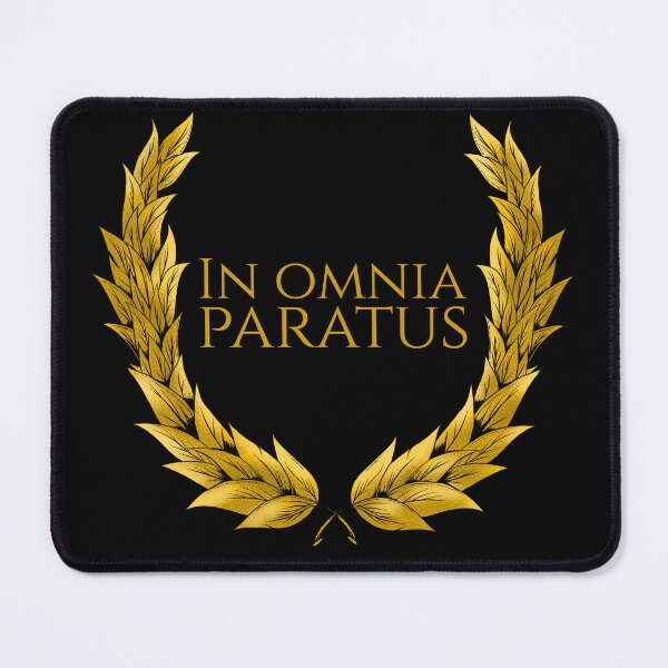 Item preview, Motivational Latin Phrase - Omnia Paratus - Prepared In All Things - Ready For Anything designed and sold by Styrman.