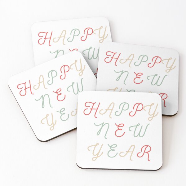 Item preview, Happy New Year Colourful designed and sold by Trendy-Now.