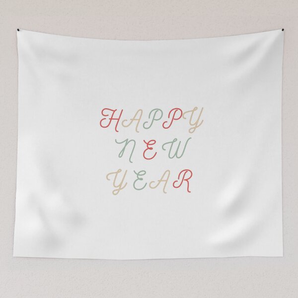 Item preview, Happy New Year Colourful designed and sold by Trendy-Now.