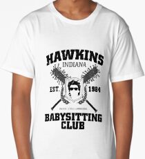Hawkins Babysitting Club : Inspired by Stranger Things Long T-Shirt