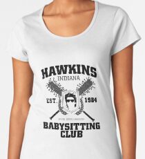 Hawkins Babysitting Club : Inspired by Stranger Things Women's Premium T-Shirt