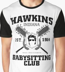 Hawkins Babysitting Club : Inspired by Stranger Things Graphic T-Shirt