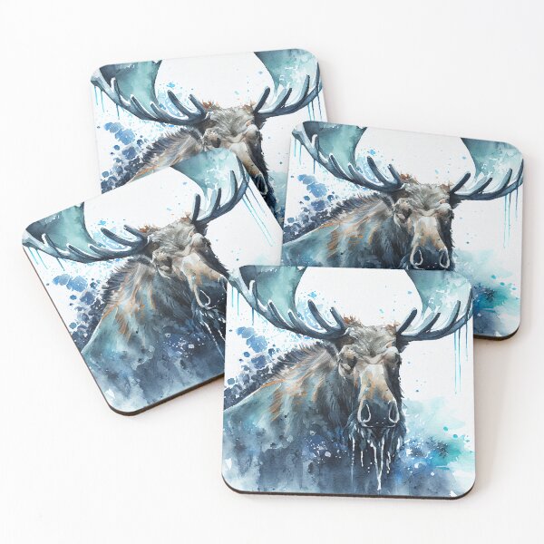 Item preview, Arctic Reindeer V1 - Watercolor Paint designed and sold by ABArtByAlexST.