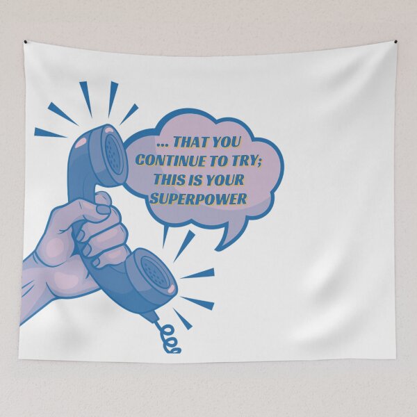 Item preview, That you continue to try; this is your superpower- Haze designed and sold by studioarchive.