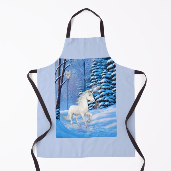 Item preview, Winter Unicorn in the Snow designed and sold by LoneAngel.