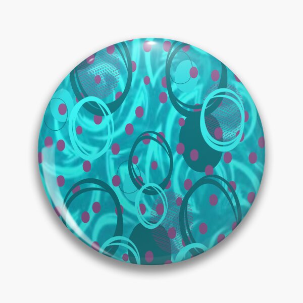 Item preview, Summer Breeze Circle Abstraction,2, Abstraction, bold colorful abstract playful design inspired by nature designed and sold by Adri Barnard.