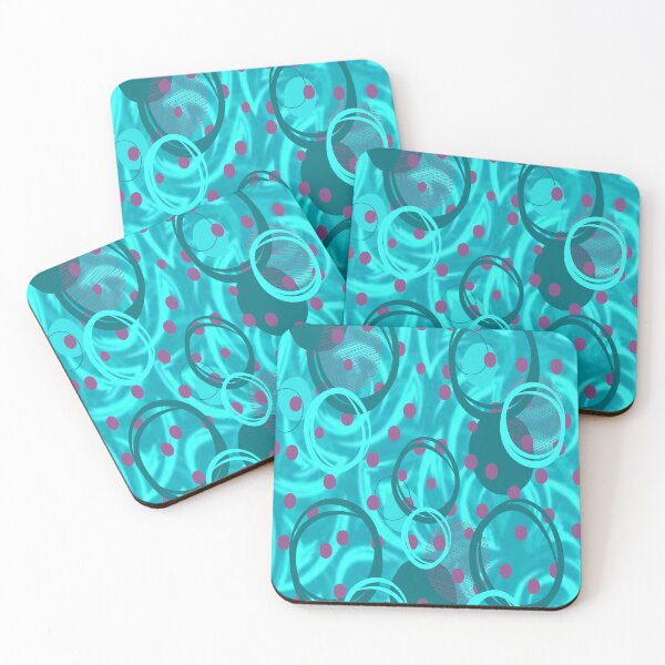 Item preview, Summer Breeze Circle Abstraction,2, Abstraction, bold colorful abstract playful design inspired by nature designed and sold by Adri Barnard.