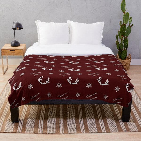 Artikelvorschau, Happy New Dreams Winter Vibes Sprüche Muster entworfen und verkauft von Manou-S.