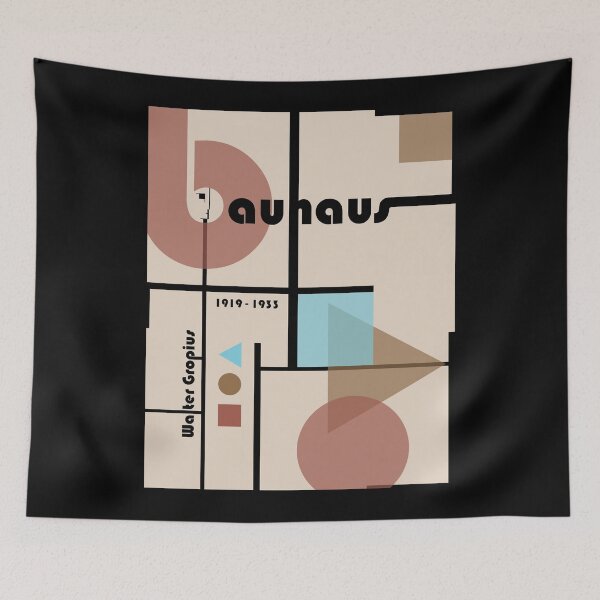 Item preview, Bauhaus Minimalist Artwork Geometric Composition var 2 I original design designed and sold by paragonDesign28.