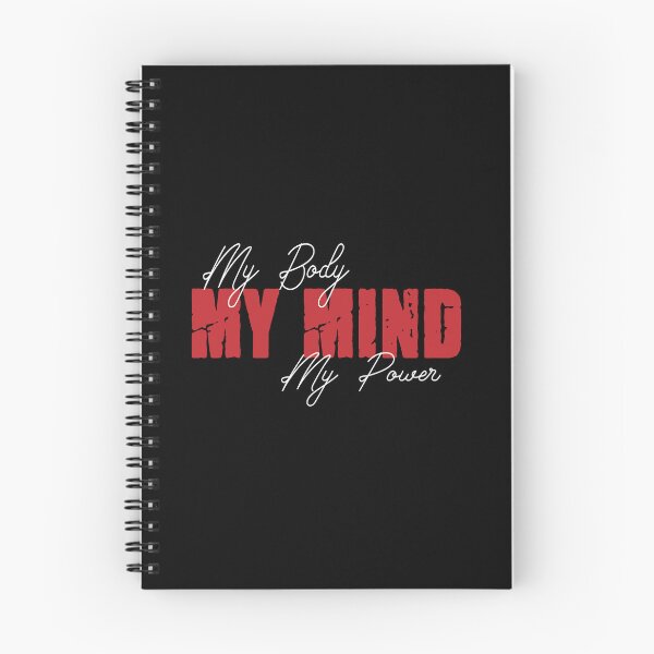 Item preview, My body my mind my power motivational and inspirational saying designed and sold by Es4clhoting.
