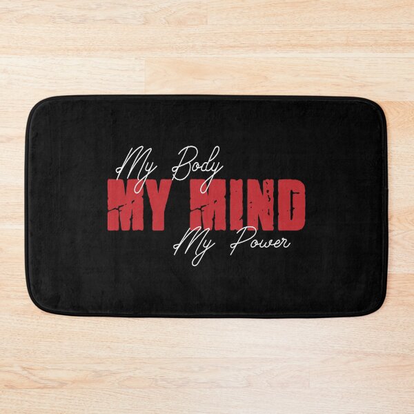Item preview, My body my mind my power motivational and inspirational saying designed and sold by Es4clhoting.