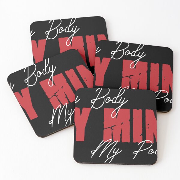 Item preview, My body my mind my power motivational and inspirational saying designed and sold by Es4clhoting.