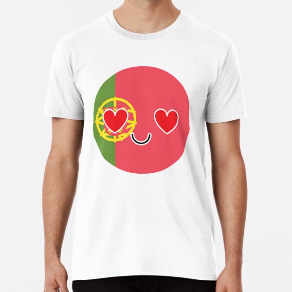 Camiseta Portugal Emoji De Hippoemo Redbubble