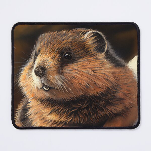 Item preview, Arctic Brown Lemming - Oil Paint designed and sold by ABArtByAlexST.